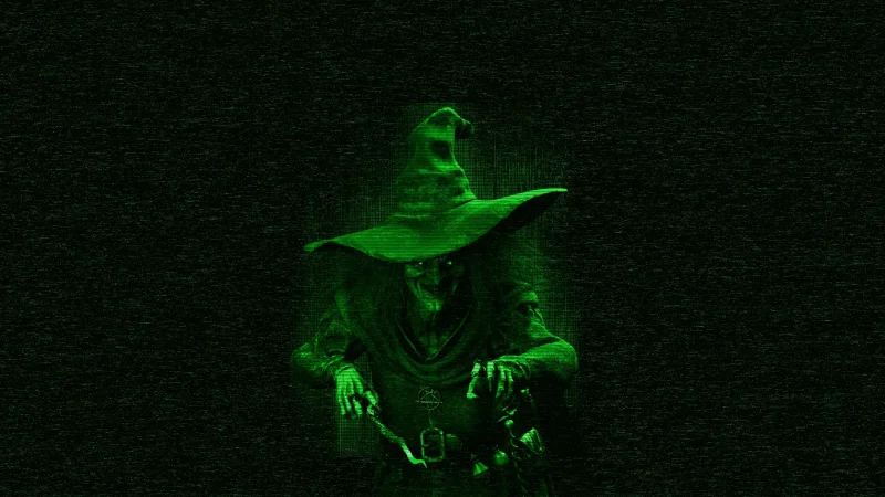 Glitchy Witchy landscape smaller